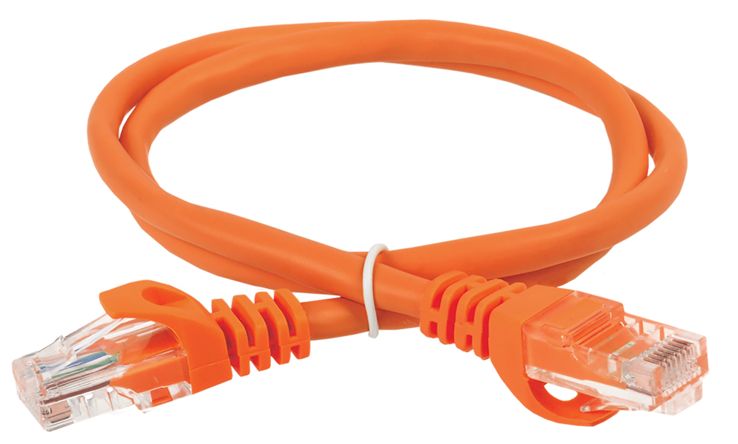 ITK Коммутационный шнур кат. 6 UTP PVC 2м оранжевый