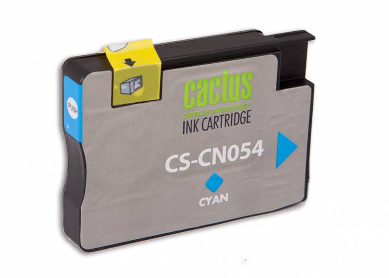 Cactus CN054/№933  Картридж для HP DJ 6600, голубой (14мл)