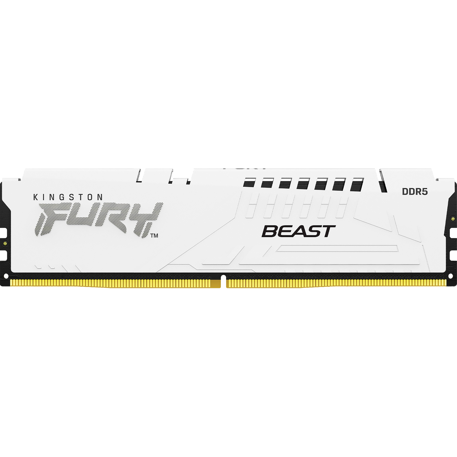 Kingston DDR5 DIMM 16Gb PC41600, 5200Mhz, Kingston FURY Beast White XMP CL40 (KF552C40BW-16)