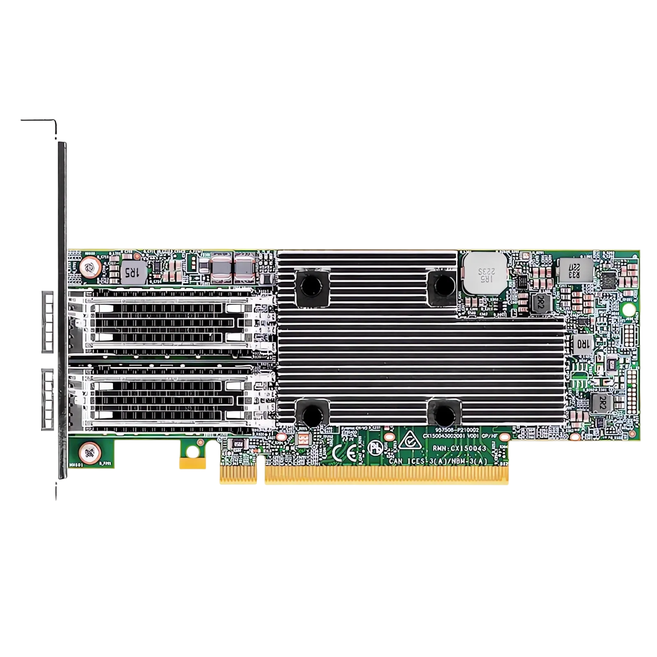 Broadcom NetXtreme P2100G (BCM957508-P2100G) 2x100GbE (100/50/25/10GbE), PCIe 4.0 x16, QSFP56, BCM57508, Ethernet Adapter, LP + FH brackets incl, BOX