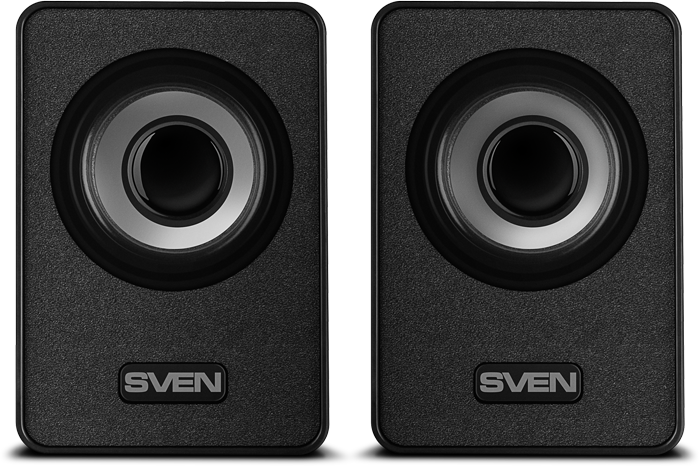 SVEN 135, чёрный, USB, акустическая система 2.0,  мощность 2x3 Вт(RMS)