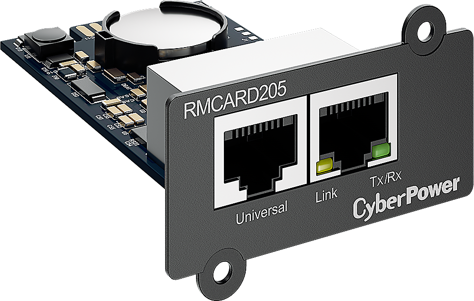 CyberPower RMCARD205 SNMP карта v1, v3 удаленного управления {для ИБП серий OL, OLS, PR, OR}
