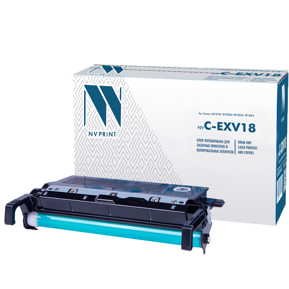 Блок фотобарабана NVP совместимый NV-C-EXV18 DU для Canon iR1018/ iR1020/ iR1022/ iR1024 (26900k)