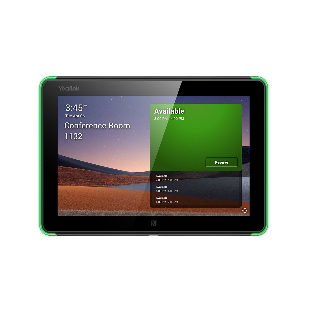 Панель бронирования переговорных комнат/ Yealink [RPV2] Android 13 8" (1280x800) LCD Panel / 2-year AMS [1303222]
