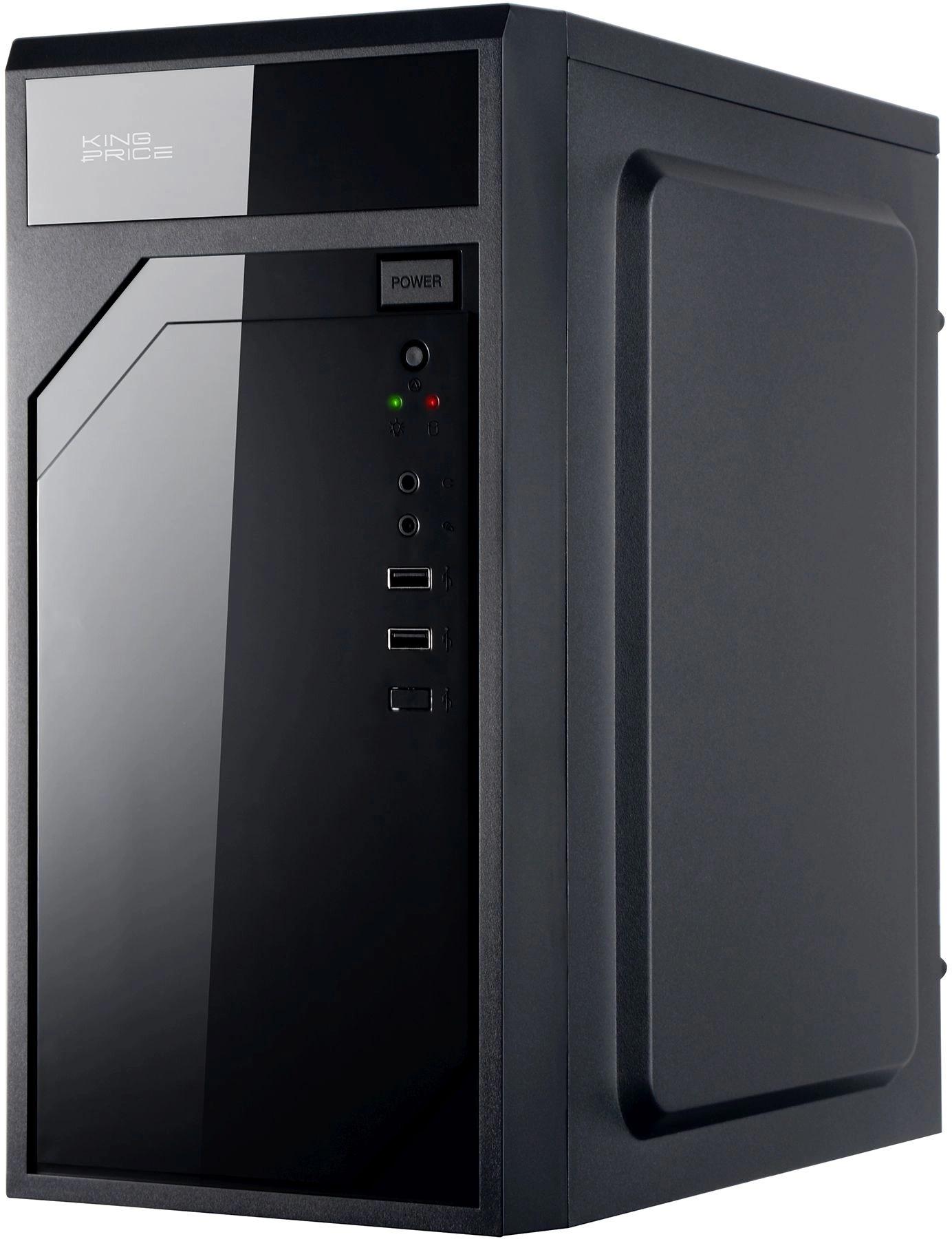 Корпус KingPrice KPCC-MN208 черный mATX 1x80mm 2x120mm 2xUSB2.0 audio [KPCC-MN208]