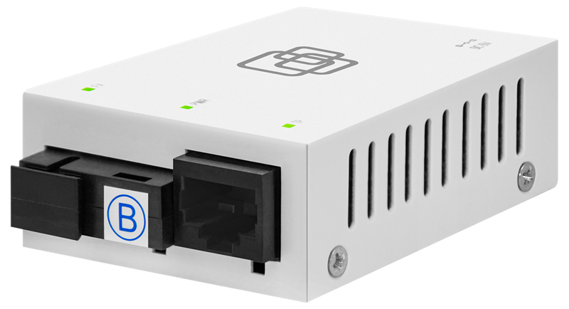 SNR SNR-CVT-100B-mini Медиаконвертер 10/100-Base-T / 100Base-FX, Tx/Rx: 1550/1310нм