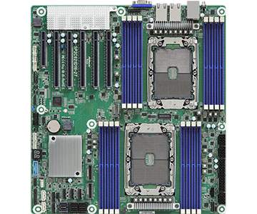 Материнская плата/ ASRock SP2C621D16-2T, EEB, 2x (LGA 4189) 3rd Gen Intel Xeon Scalable, 8+8 DIMM slots (1DPC), DDR4 RDIMM, LRDIMM, 5x PCIe4.0 x16, 1x PCIe4.0 x8, 2x SlimSAS (PCIe4.0 x8), 1x M.2 (PCIe4.0 x4), 14x SATA 6Gb/s, 2x RJ45 (10GbE) by Intel® X710, AST2500
