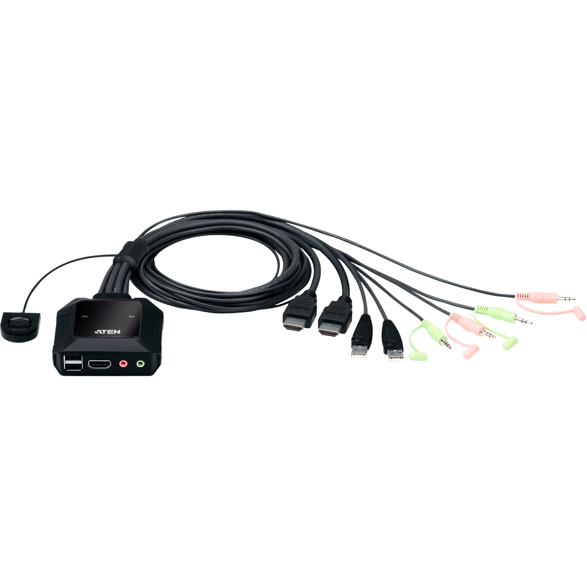 ATEN CS22H 2 PORT USB HDMI KVM SWITCH