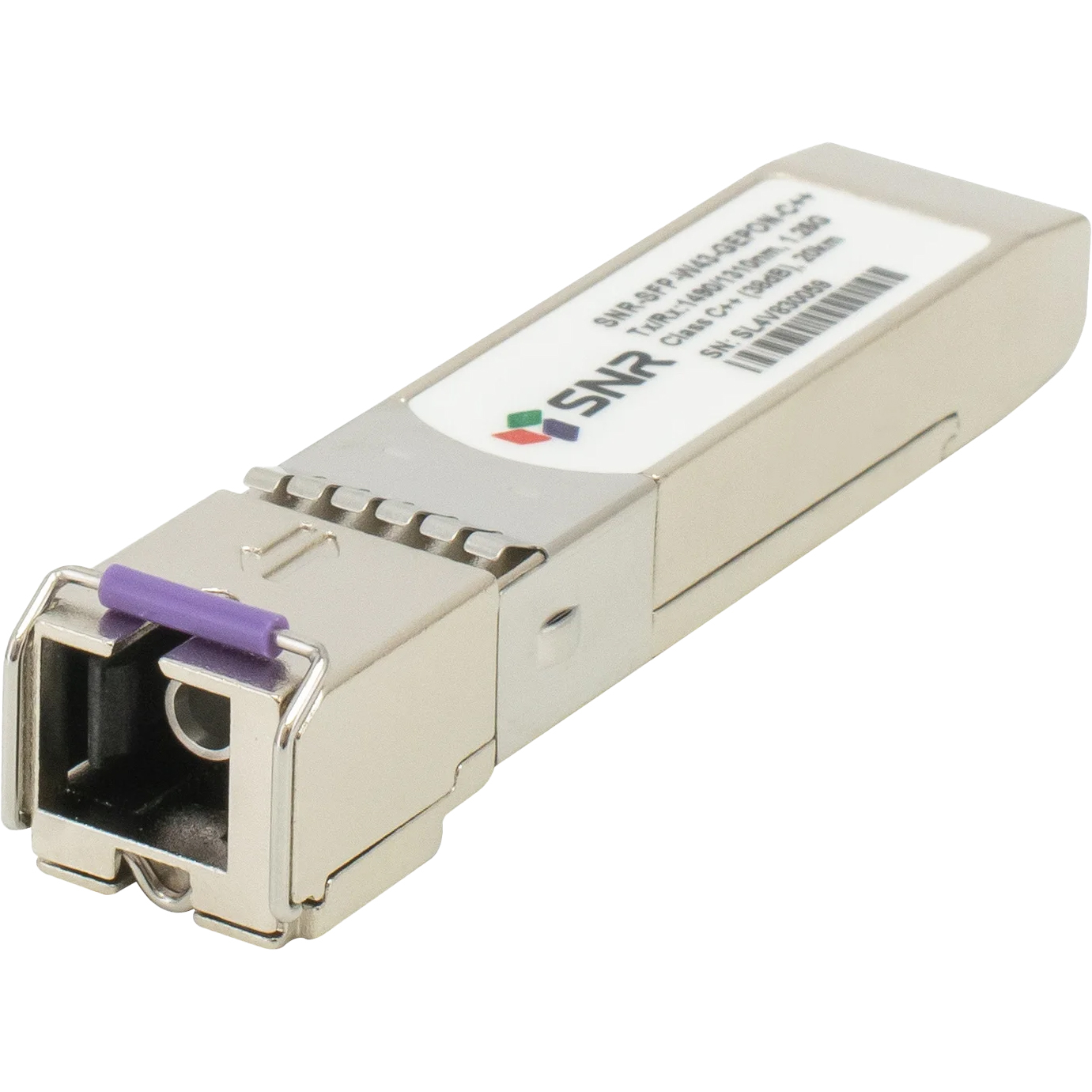 SNR SNR-SFP-W43-GEPON-C++ Модуль SFP WDM GEPON, дальность до 20км (38dB), Tx/Rx: 1490/1310нм