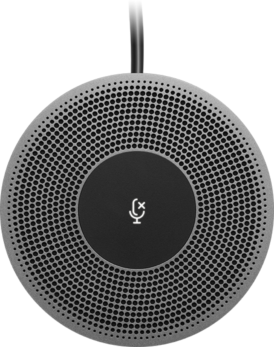 989-000405 Logitech Микрофон проводной MeetUp 6м черный