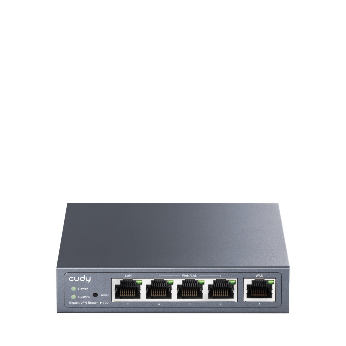 Маршрутизатор/ Gigabit Multi-WAN VPN Router, 1 GbE WAN,  1GbE LAN, 3 Configurable WAN/LAN,  Load balancing,  Link Backup, Zerotier/Wireguard/OpenVPN/IPSec/L2TP/PPTP VPN Server and Client, Zerotier,  IPv6, TR069/098/TR181/TR111, DNS over Cloudflare/Google/Quad9