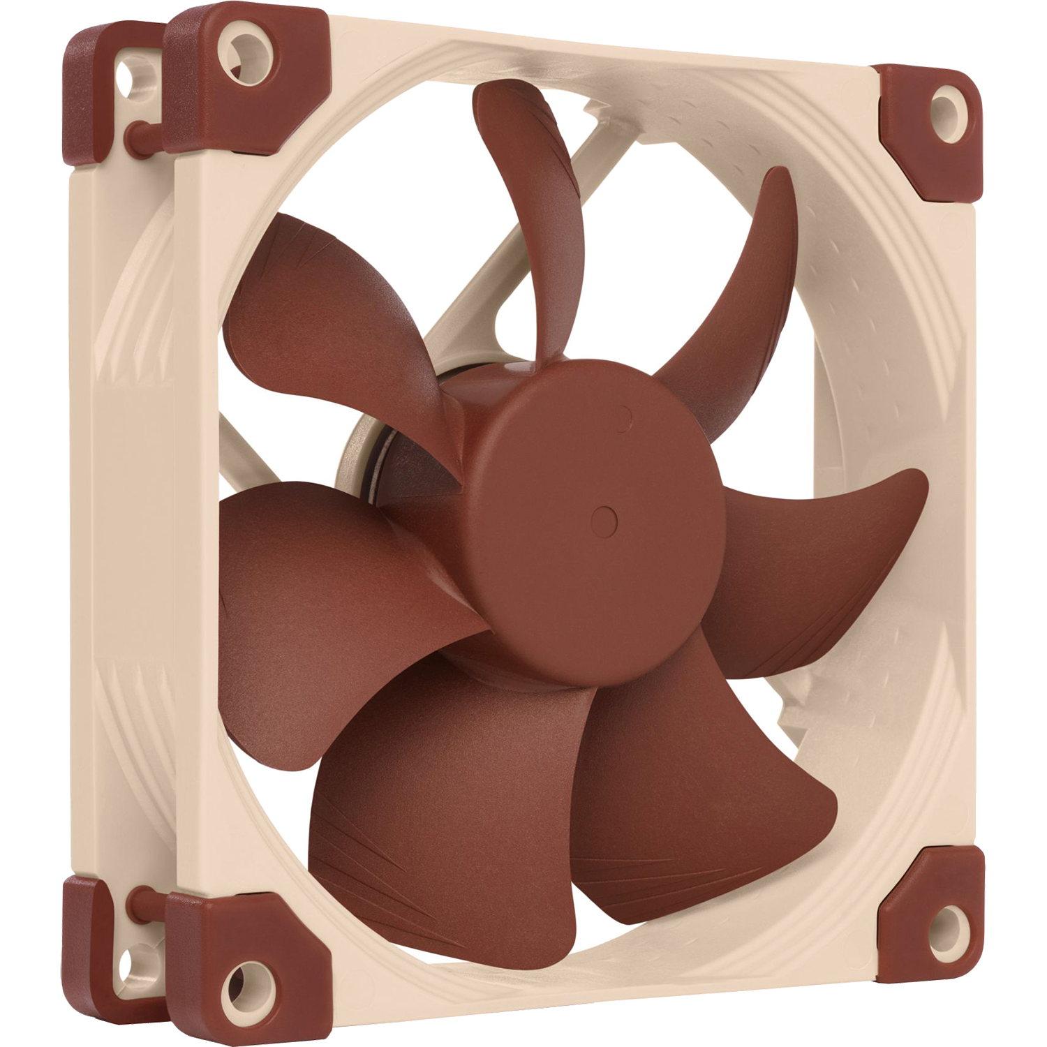 Кулер для корпуса/ Case Cooler Noctua NF-A9 PWM (92x92x25mm, 4-pin PWM, 46.44CFM, 22.8dBA, 2000RPM, Beige/Brown)