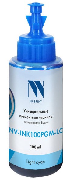 Чернила NVP пигментные для аппаратов Epson (100ml) Light Cyan