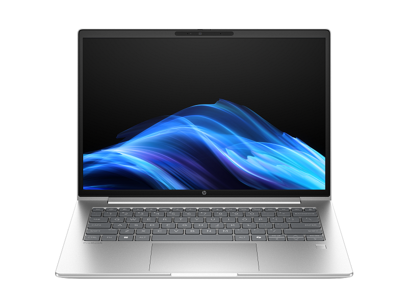 Ноутбук/ HP Probook 4G1i 14 14"(1920x1200)/Intel Core Ultra 7 255U(2Ghz)/16384Mb/512PCISSDGb/noDVD/Int:Intel® Graphics/Cam/BT/WiFi/48WHr/war 1y/1.4kg/Silver/DOS