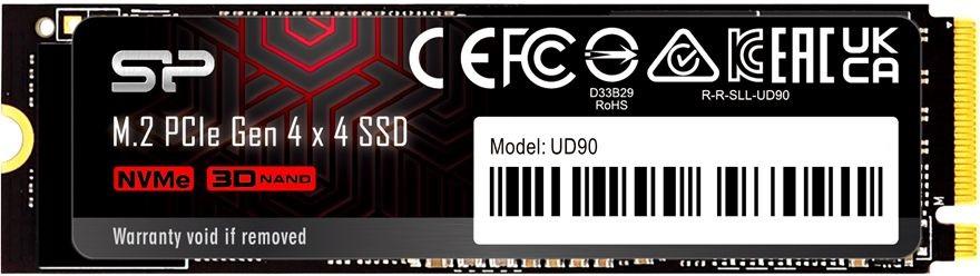 SSD Silicon Power UD90 SP01KGBP44UD9005 1ТБ, M.2 2280, PCIe 4.0 x4, NVMe, M.2