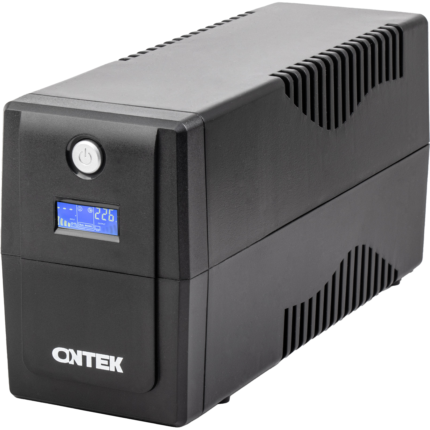 ИБП ONTEK 3S 850 ВА/480 Вт линейно-интерактивный ИБП с функцией AVR, выход C13x4 шт, LCD, USB/RJ45, 7,5Ач х 1шт/ ИБП ONTEK