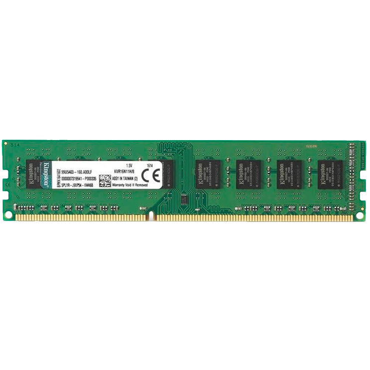 Kingston DDR3 DIMM 8GB (PC3-12800) 1600MHz KVR16N11H/8WP