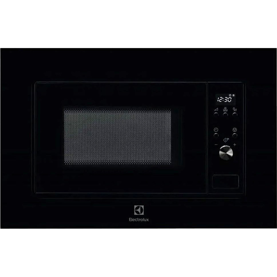 Встраиваемая микроволновая печь ELECTROLUX/ Встраиваемая микроволновая печь, объем 20 л., высота 380 мм, цвет черный