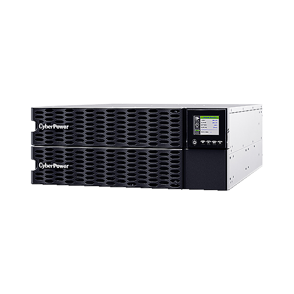 ИБП CyberPower OL10KERTHD {Online, 10000VA/10000W USB/RS-232/Dry/EPO/SNMPslot/BM/ENV/RJ11/45/ВБМ (6 С13, 4 C19, клеммная колодка) 6Ач х16}