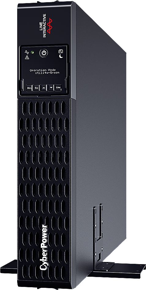 ИБП CyberPower PR3000ERTXL2U {Line-Interactive, 3000VA/3000W USB/RS-232/EPO/Dry contact/SNMPslot (IEC C13 x 6, IEC C19 x 2) (12V / 9AH х 4) NEW}