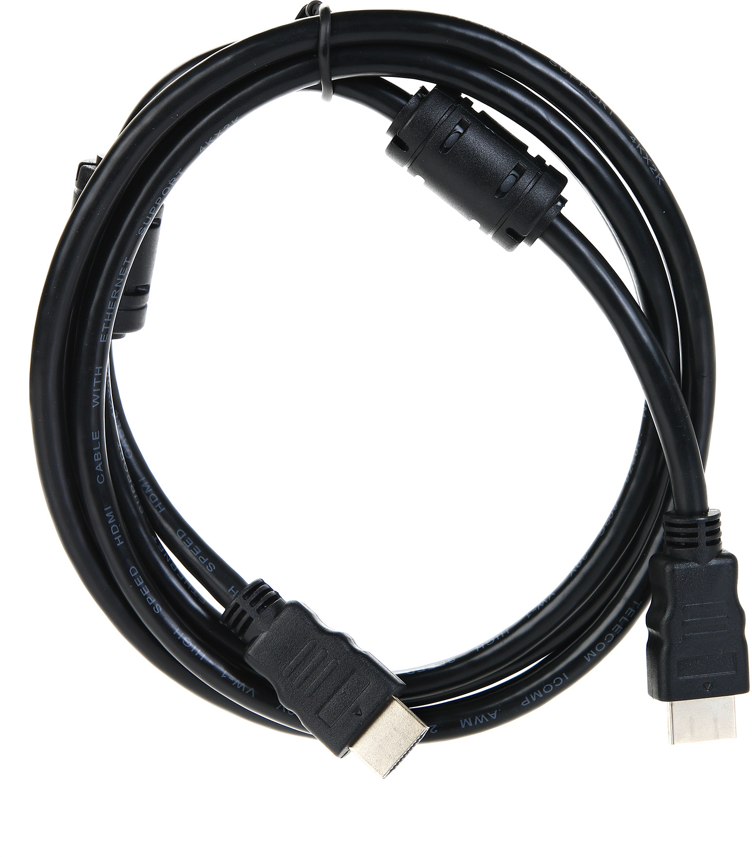 Telecom Кабель (TCG200F-2M) HDMI 19M/M ver 2.0+3D/Ethernet, 2m (6926123463666)
