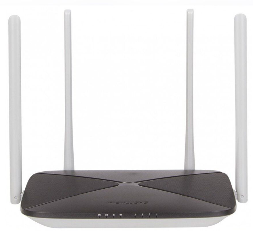 Mercusys AC12 Двухдиапазонный роутер Wi-Fi AC1200