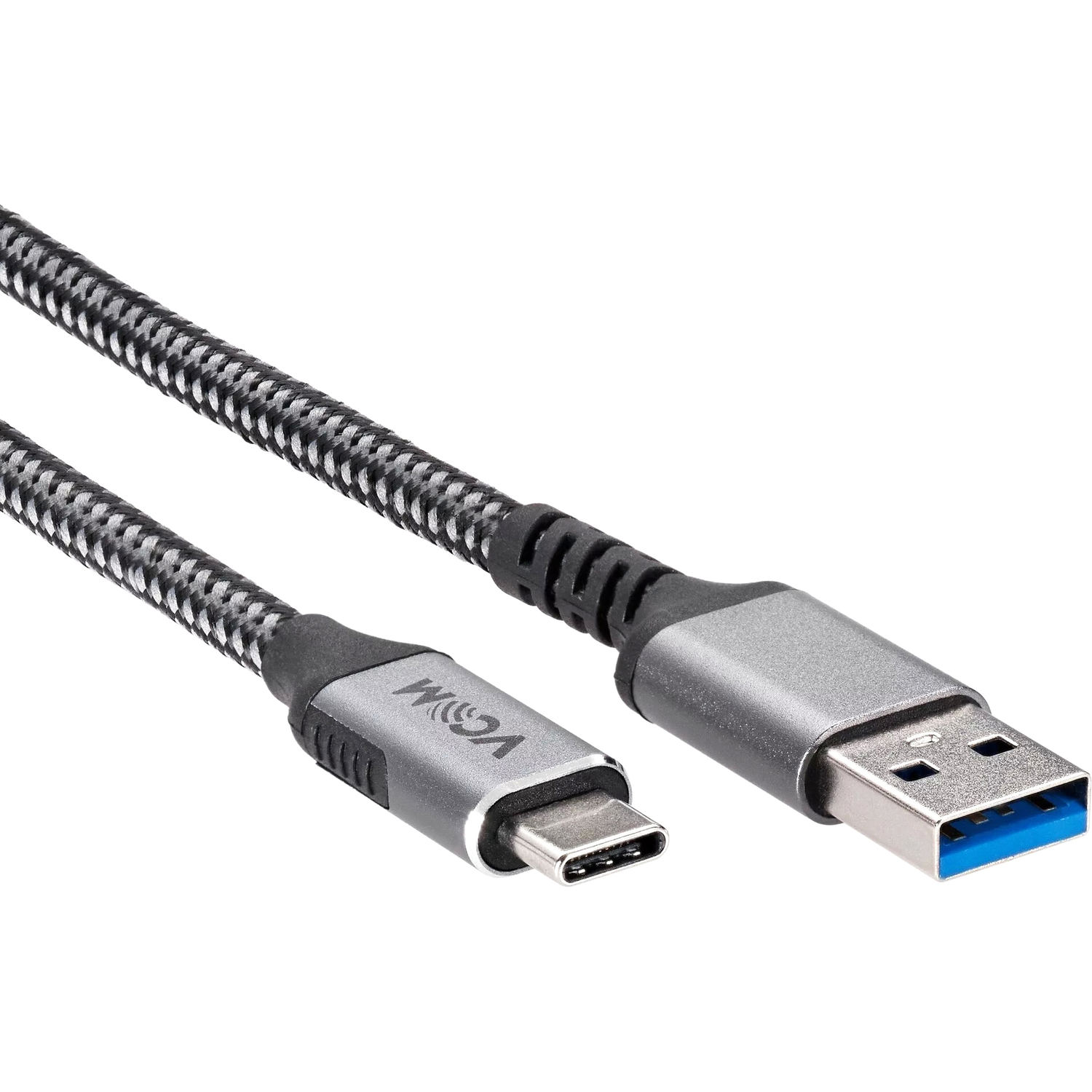 VCOM <CU401M-1M> Кабель USB3.2 Gen2, AM->CM, 10Gbs, All Shell 1м