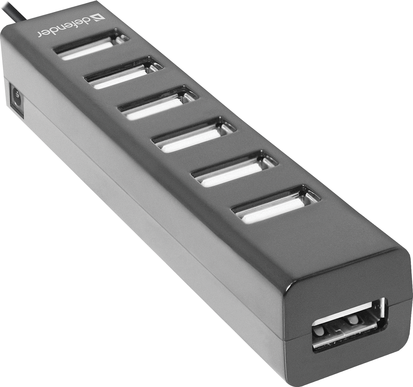 DEFENDER Универсальный USB разветвитель Quadro Swift USB2.0, 7 портов (83203)