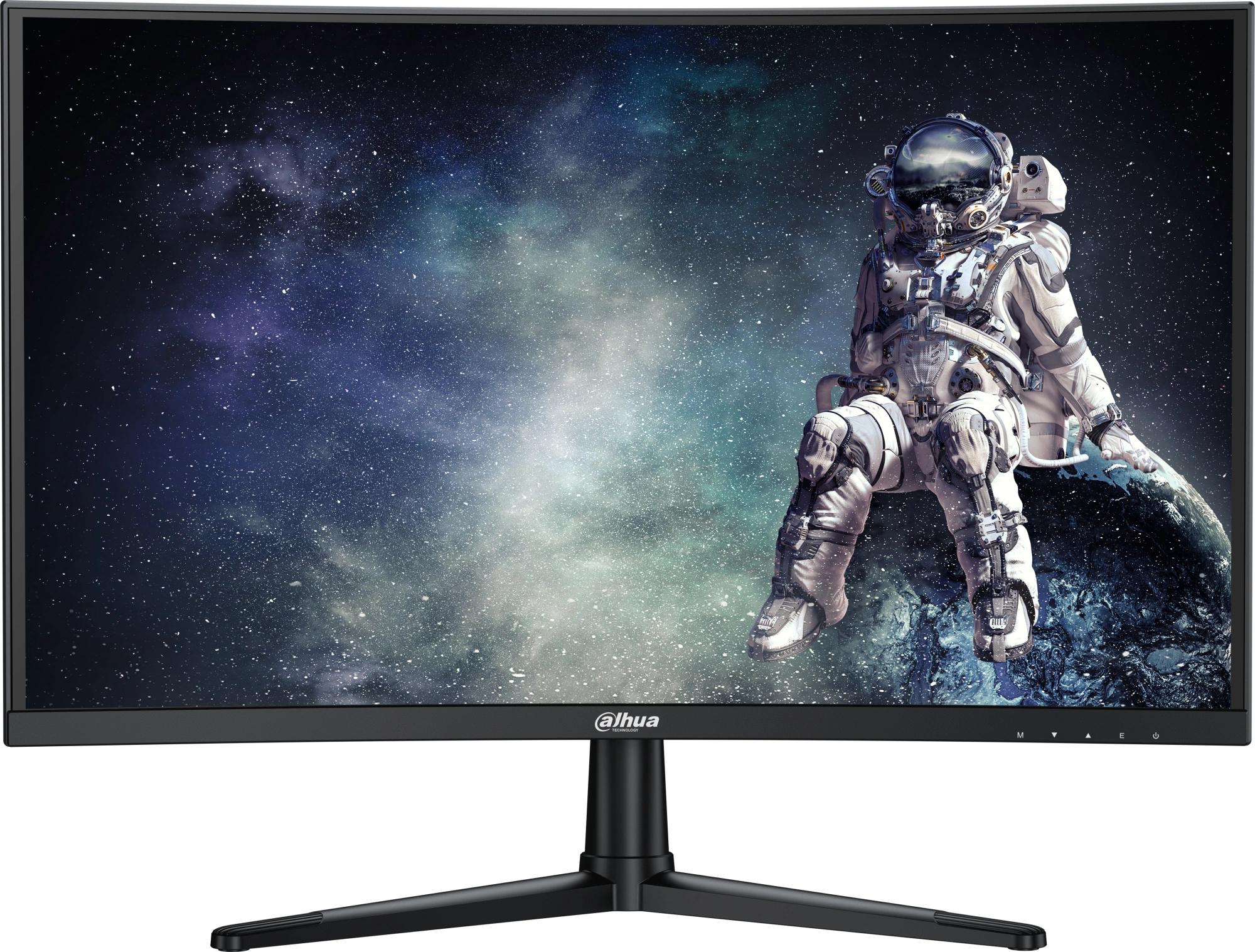 Монитор Dahua 23.8" DHI-LM24-E240C черный VA LED 1ms 16:9 HDMI матовая 4000:1 350cd 178гр/178гр 1920x1080 240Hz DP FHD 3.85кг