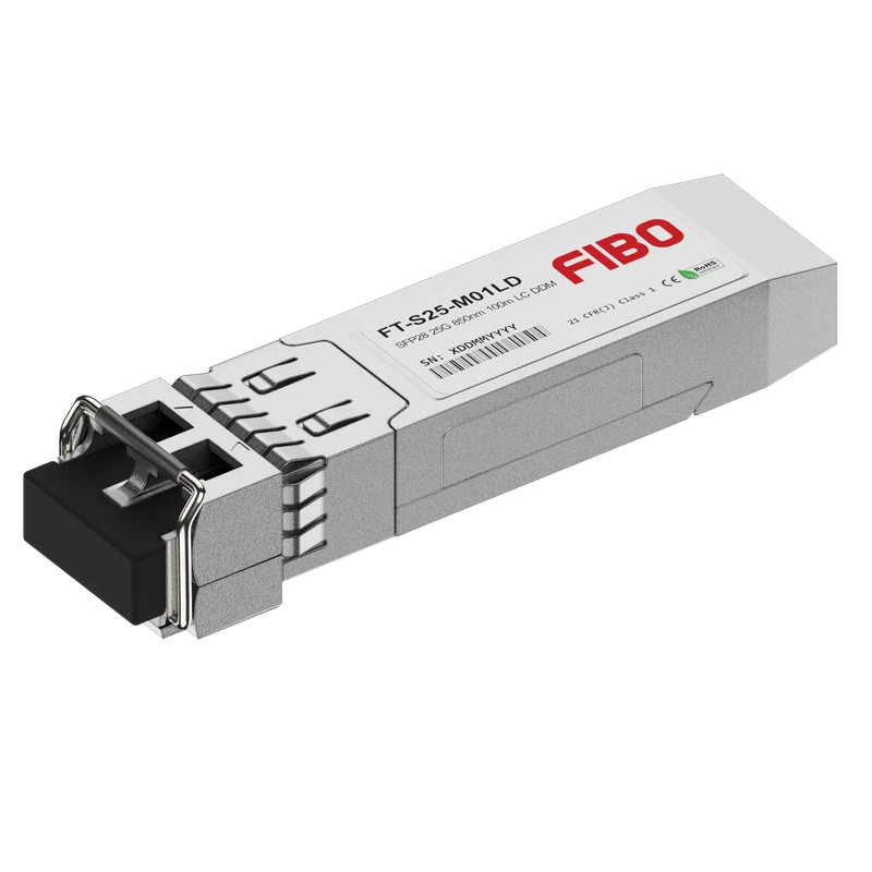 Трансивер/ FIBO FT-S25-M01LD SFP28 модуль, 25G, 100м, TX 850 нм, LC, DDM