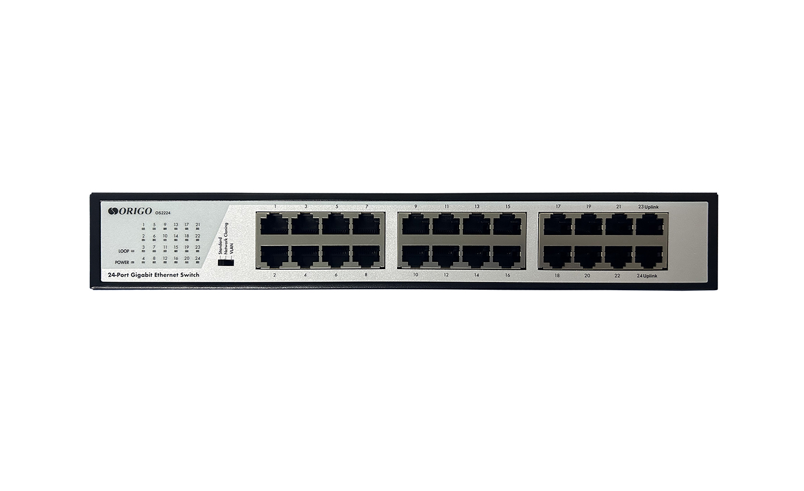 ORIGO OS2224/A1A Неуправляемый коммутатор 24x1000Base-T, корпус металл