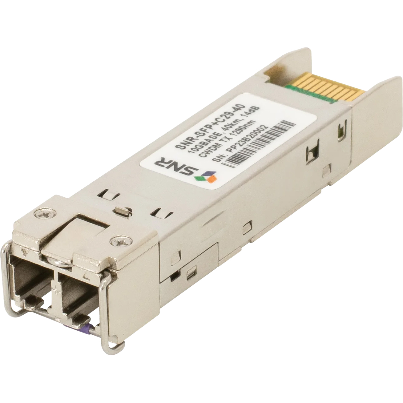 SNR SNR-SFP+C29-40 Модуль SFP+ CWDM оптический, дальность до 40км (14dB), 1290нм