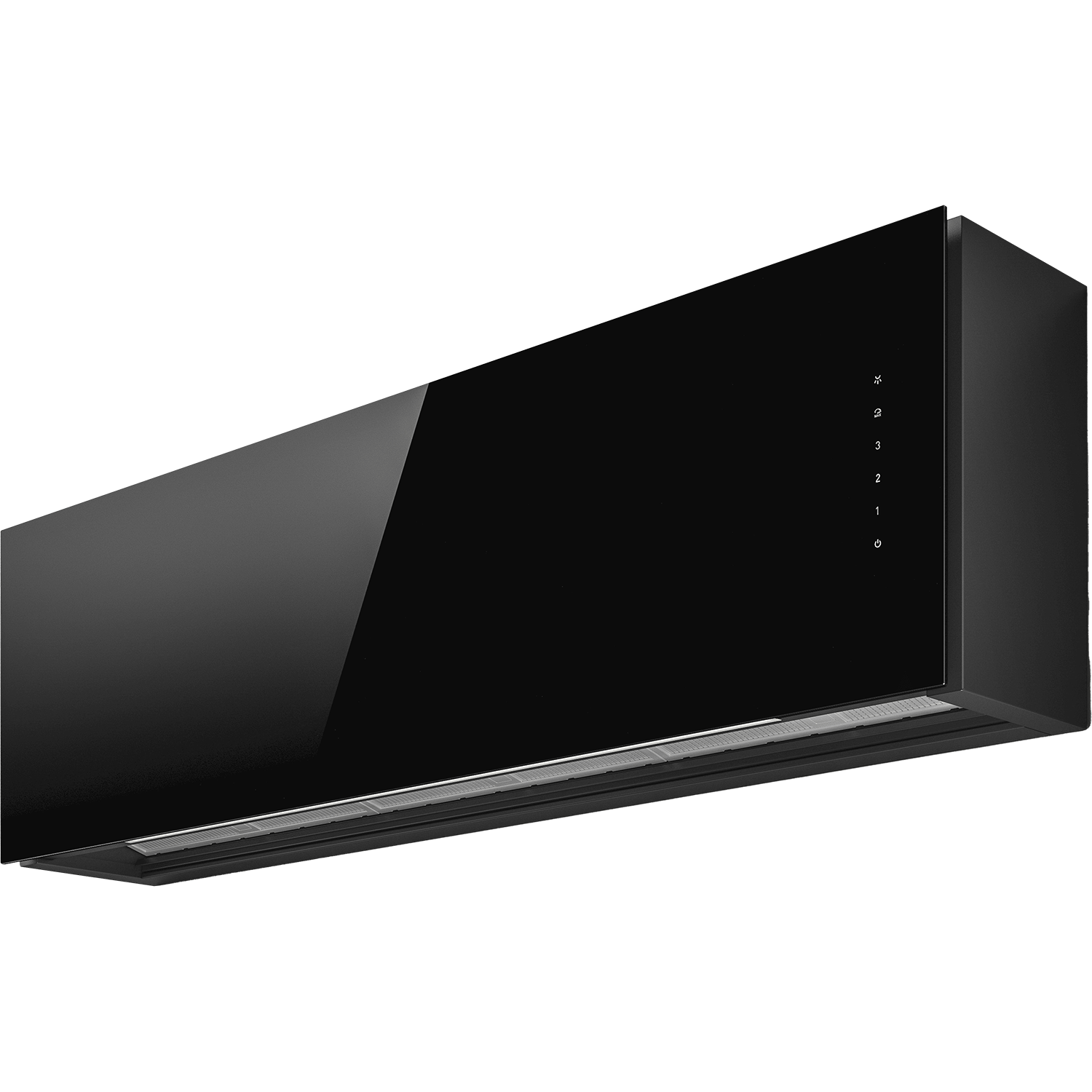 Вытяжка ELICA/ Вытяжка ELICA, 120 см, настенная, рециркуляция, LED освещение, сенсорное управление, 3 скорости + интенсивный режим, энергоэффективность А, цвет черный