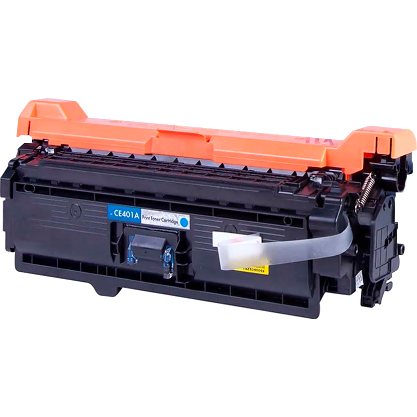 NV Print CE401A Картридж для HP CLJ Color M551/M551n/M551dn/M551xh5 (6000 стр.) голубой, с чипом