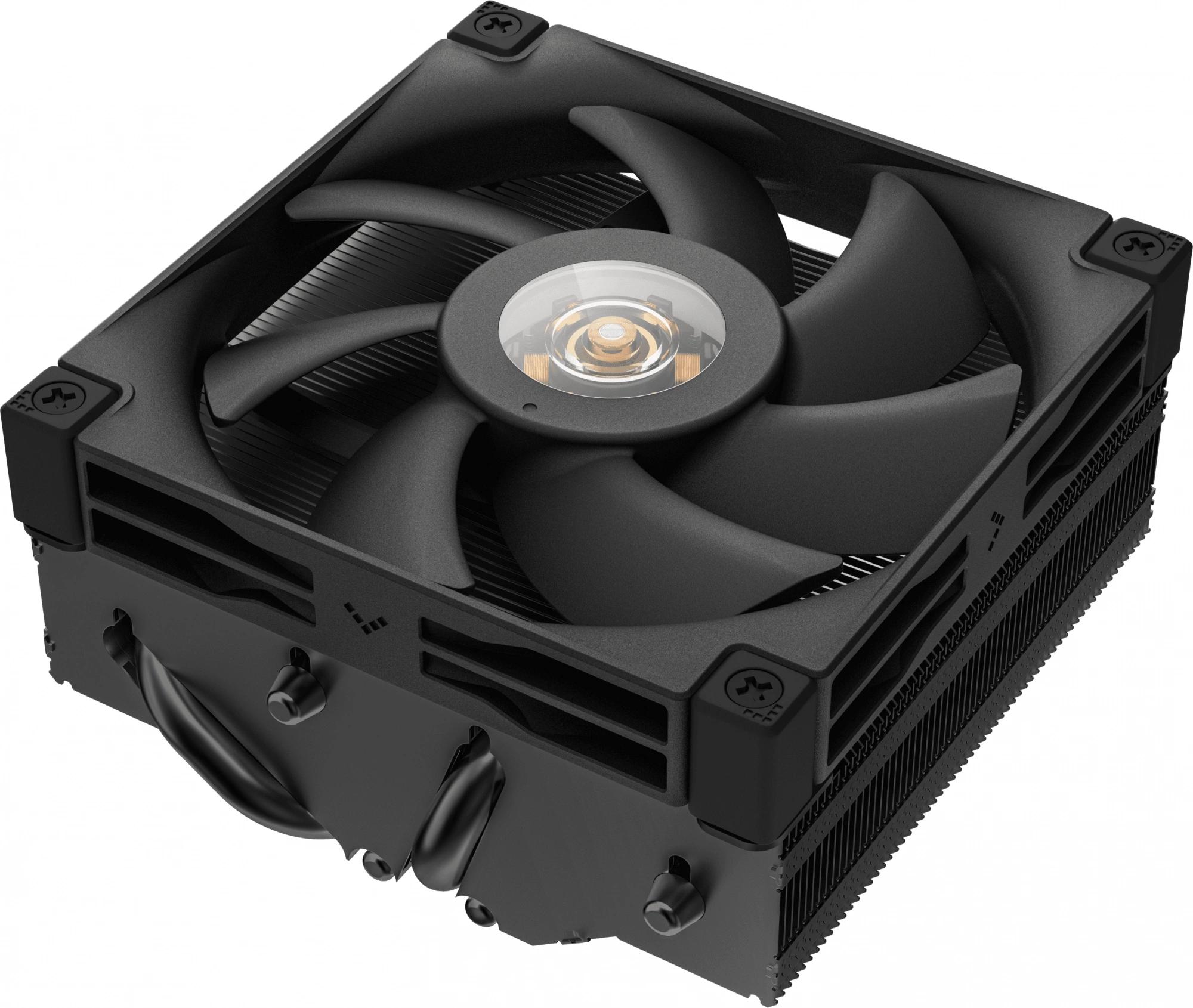 Кулер Deepcool AN400 Soc-AM5/AM4/1200/1700/1851 черный 4-pin 23.2dB Al+Cu 431.4gr Ret (R-AN400-BKWNMN-G) [R-AN400-BKWNMN-G]