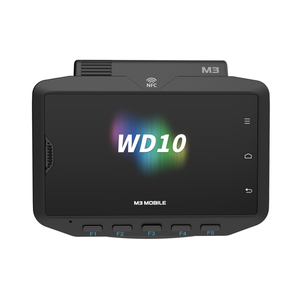 M3 Mobile WD10W [WD1W0C-T0CWSS-HF] {Android 13, 802.11 a/b/g/n/ac, 4" WVGA, 13MP CAM, BT 5.0, NFC(HF), 4G/64G, 3,350mAh Battery is included and Screen Protector, Hand Strap are attached.}