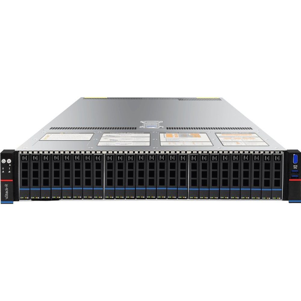 Серверная платформа/ Gooxi SL201-D24R-NV-G4 2u 24bay server with NVME bp,based on rapid sapphire, cooler 350W 2xPCIe 5.0x16; 4xPCIe 4.0x8 2x 2.5" rear SAS/SATA 2x 2.5" rear NVMe 1300W 1+1 EU power cables rail kit