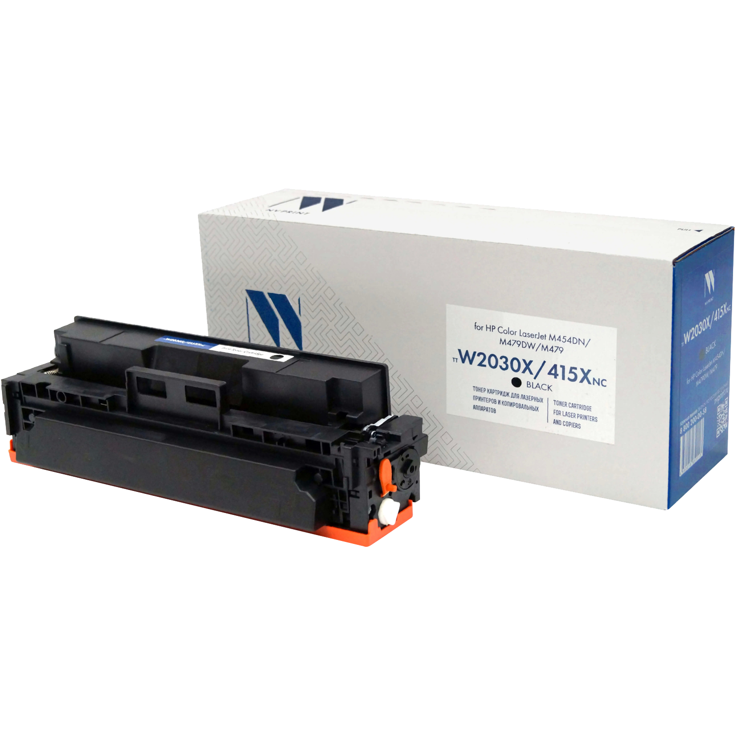 Картридж NVP совместимый NV-W2030X 415X Black (БЕЗ ЧИПА) (БЕЗ ГАРАНТИИ) для HP Color LaserJet M454DN/M479DW/M479 (7500k)