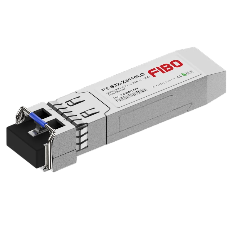 Трансивер/ FIBO FT-S32-X3110LD SFP32 модуль, 32G, Fibre Channel, 10КМ, TX 1310 нм, LC, DDM