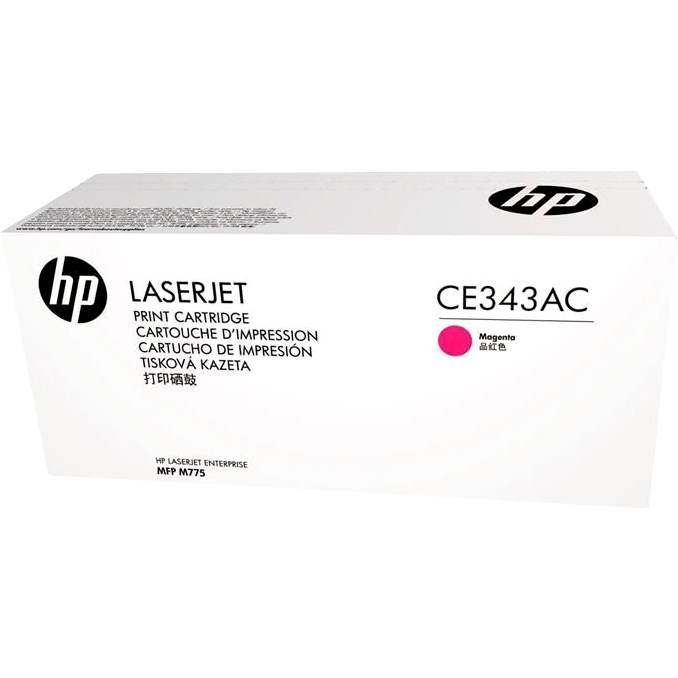 HP Картридж CE343AC 651A лазерный пурпурный (16000 стр) (белая корпоративная коробка)