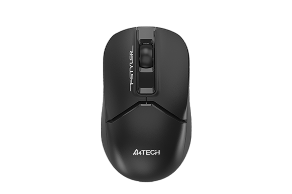 Мышь A4Tech Fstyler FG12S черный оптическая (1200dpi) silent беспроводная USB (3but)