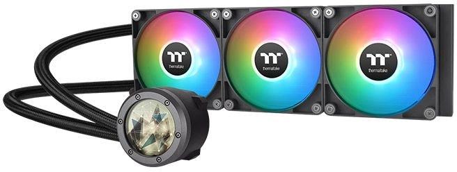 Система водяного охлаждения Thermaltake TH360 V2 Ultra ARGB Soc-AM5/AM4/1200/1700/1851 черный 4-pin 25.8dB Al+Cu LCD Ret (CL-W384-PL12SW-A) [CL-W384-PL12SW-A]