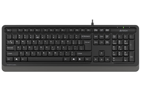 Клавиатура A4Tech Fstyler FK10 черный/серый USB [1147518]