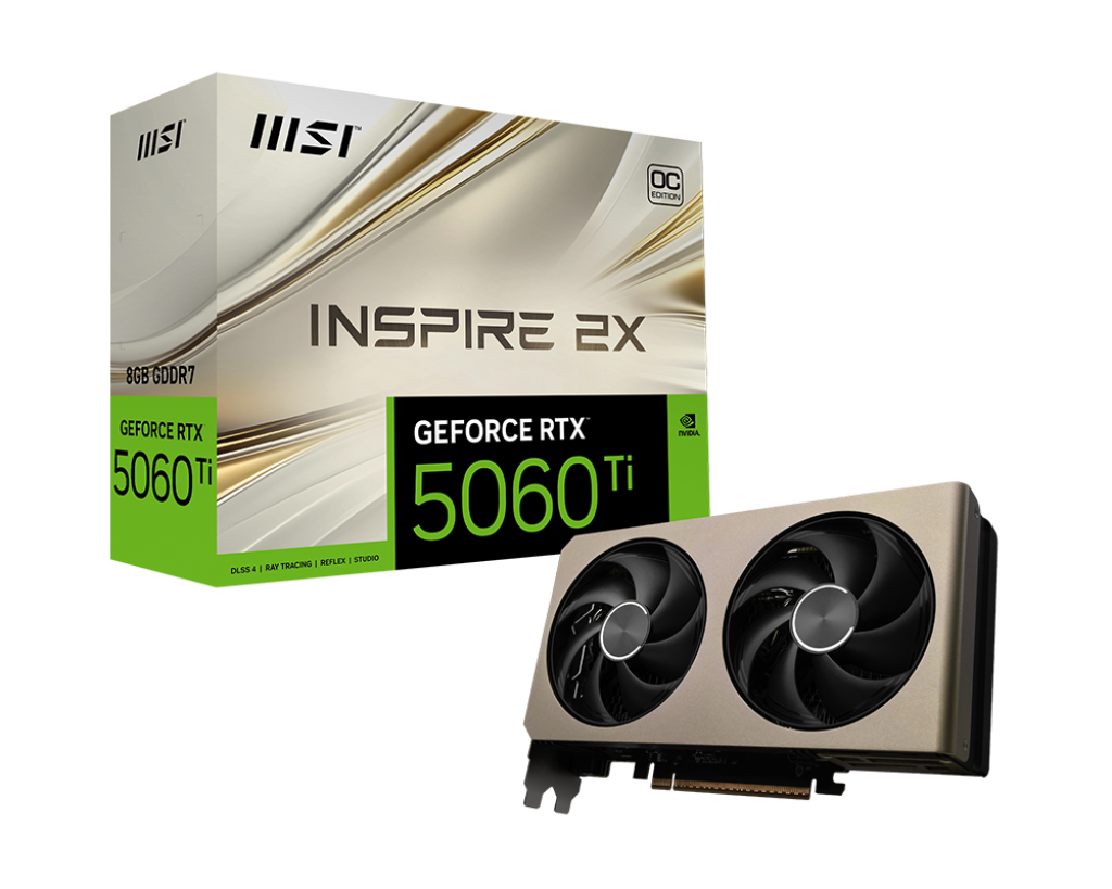 Видеокарта/ GeForce RTX 5060 Ti 8G INSPIRE 2X