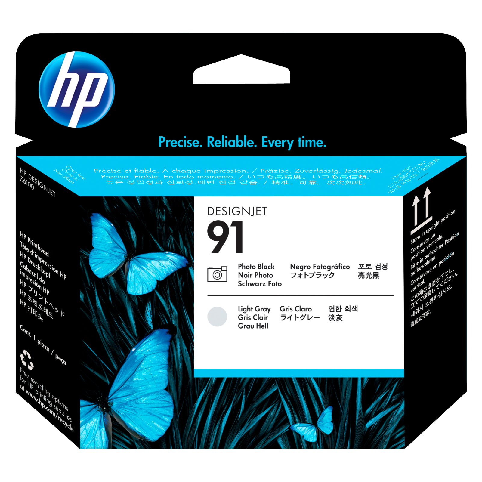 Печатающая головка/ HP 91 Photo Black and Light Grey Printhead