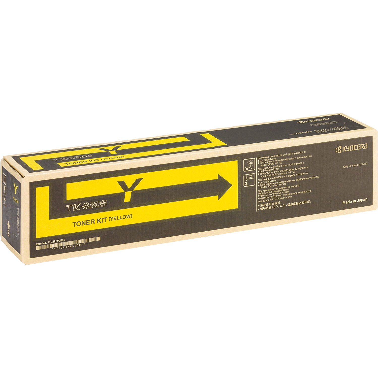 тонер-картридж Kyocera TK-8305Y/ Toner Cartridge TK-8305Y (305Xci/355Xci,15K/5%)