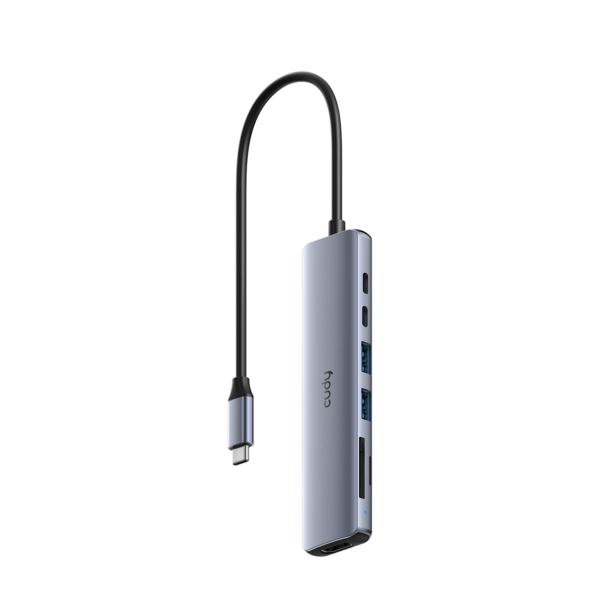 Адаптер/ 7-IN-1 USB C Hub with 4K HDMI