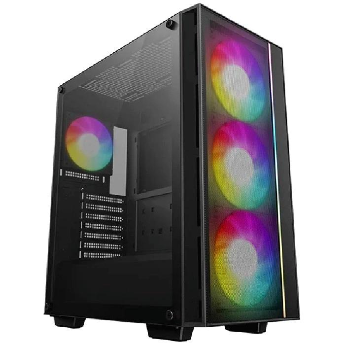 Deepcool MATREXX 55 MESH V4 Black (ATX, ARGB, без БП, 2xUSB3.2 Type-A) (R-MATREXX55-BKAGA4-G-4)