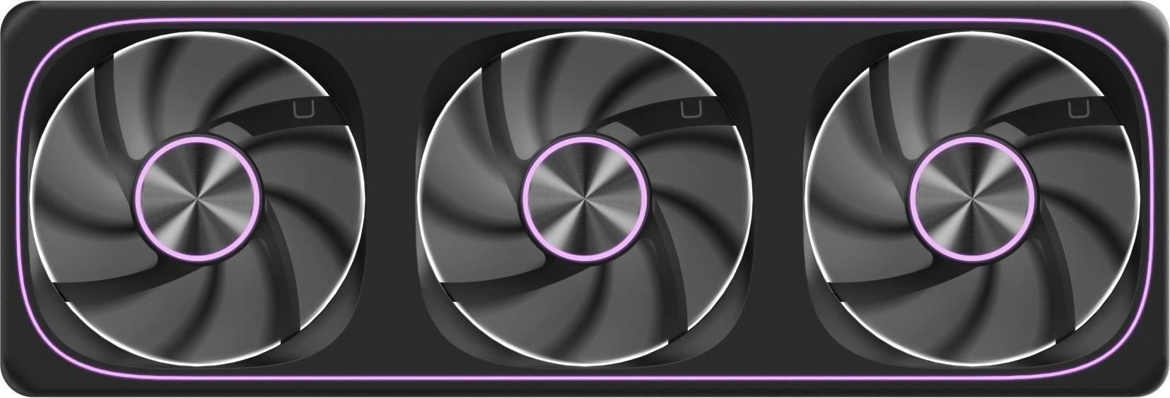 Вентилятор для корпуса Formula Air Fusion 3 BK ARGB 360х120x28 черный 4-pin 34.95дБ Ret