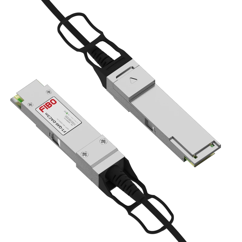 Кабель/ FIBO FT-Q40-DAC3m QSFP DAC модуль, медный кабель Belden, 3 метра